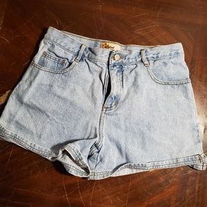 Vintage High Waisted Jean Shorts